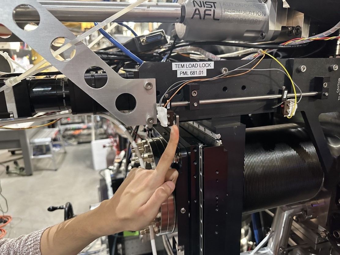 TEM load lock range and limits.